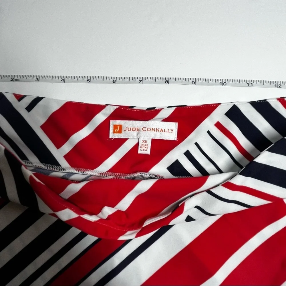 Jude Connally Red White Blue Morgan Golf Skort Size XS